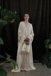Mutedance 24 Spring and Summer Printed and Dyed Silk Dress Series MD-MD24SS08-HUIBAI hoary PM105